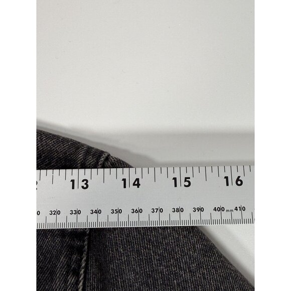 Levi Strauss & Company Women's Original Washed Black Denim Trucker Jacket Sz XS - Picture 10 of 16